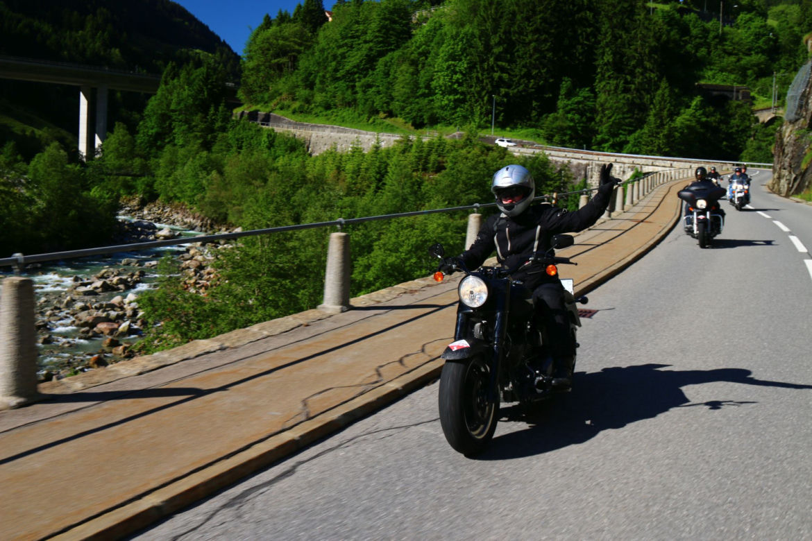 Harley-Davidson Experience Ride Grand Tour of Switzerland 2016