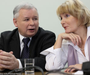 Jolanta Szczypińska. Uroczyste pożegnanie przyjaciółki Kaczyńskiego