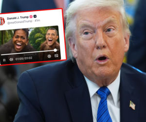 Szokujący wpis Trumpa. Tak przerobił Obamę