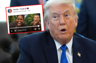 Szokujący wpis Trumpa. Tak przerobił Obamę