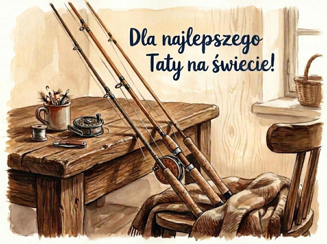 Kartka z życzeniami na Dzień Ojca