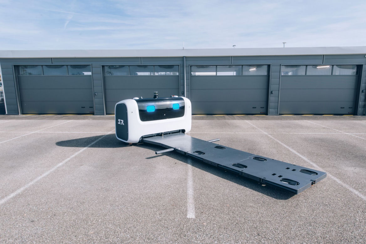 Robot parkingowy Stanley Robotics