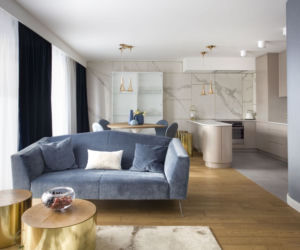 Eleganckie wnętrze apartamentu