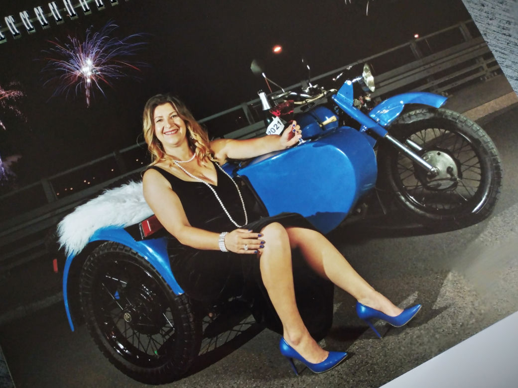 Motocyklistki w kalendarzu charytatywnym