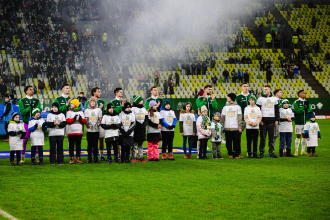 Lechia Gdańsk - Cracovia, zdjęcia kibiców z meczu 20. kolejki PKO BP Ekstraklasy