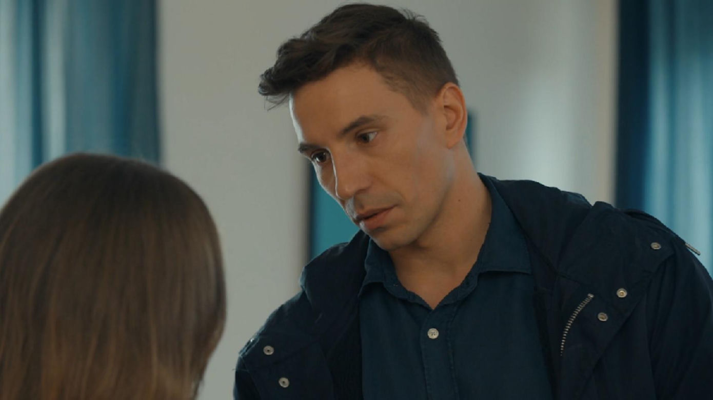 Barwy szczęścia, odcinek 3183. Oliwka (Wiktoria Gąsiewska), Tomasz (Jakub Sokołowski)