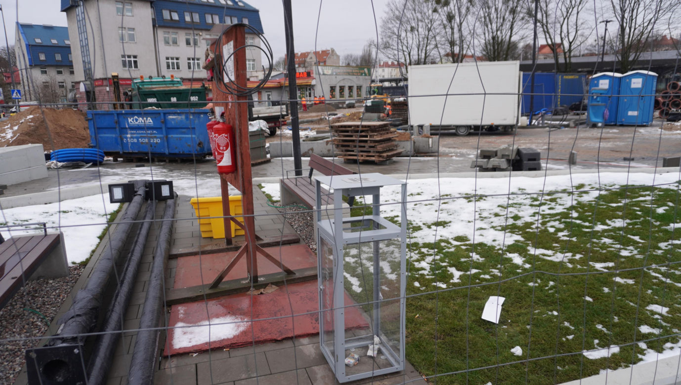 Nowy dworzec PKP w Olsztynie zostanie udostępniony w styczniu. Na jakim etapie są prace? [ZDJĘCIA]