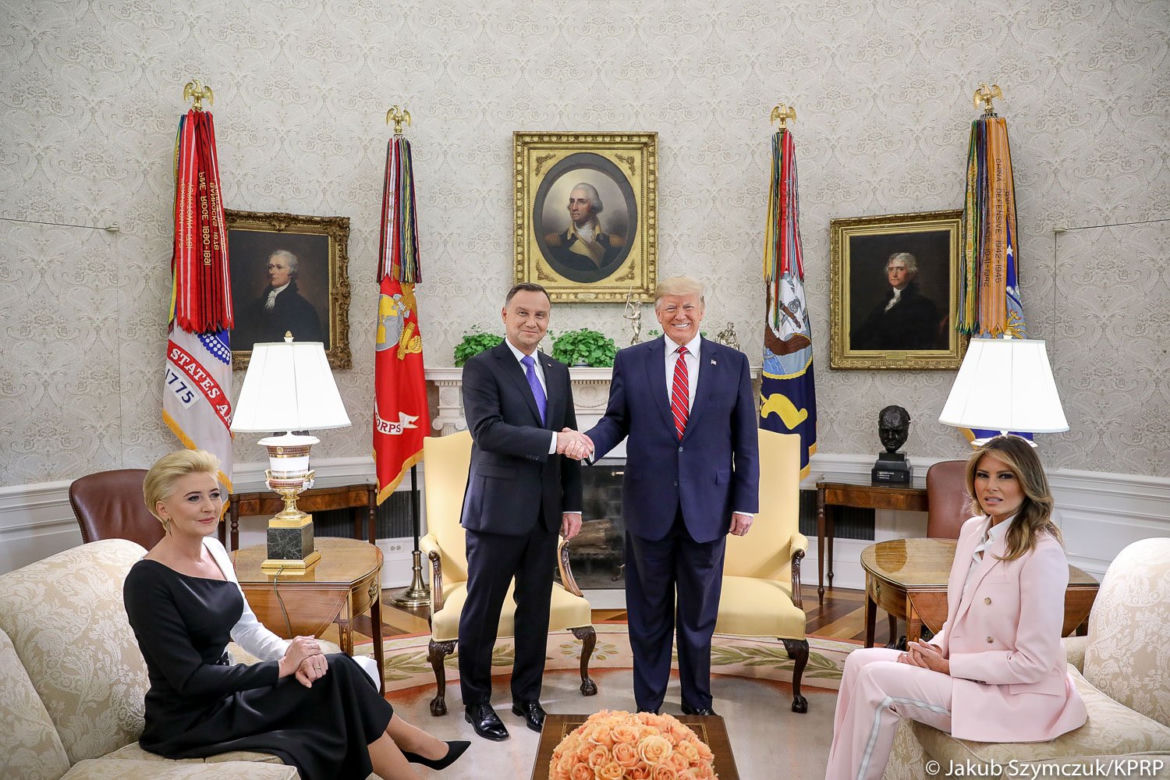Prezydent Andrzej Duda u Donalda Trumpa