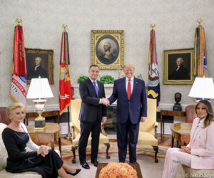 Prezydent Andrzej Duda u Donalda Trumpa
