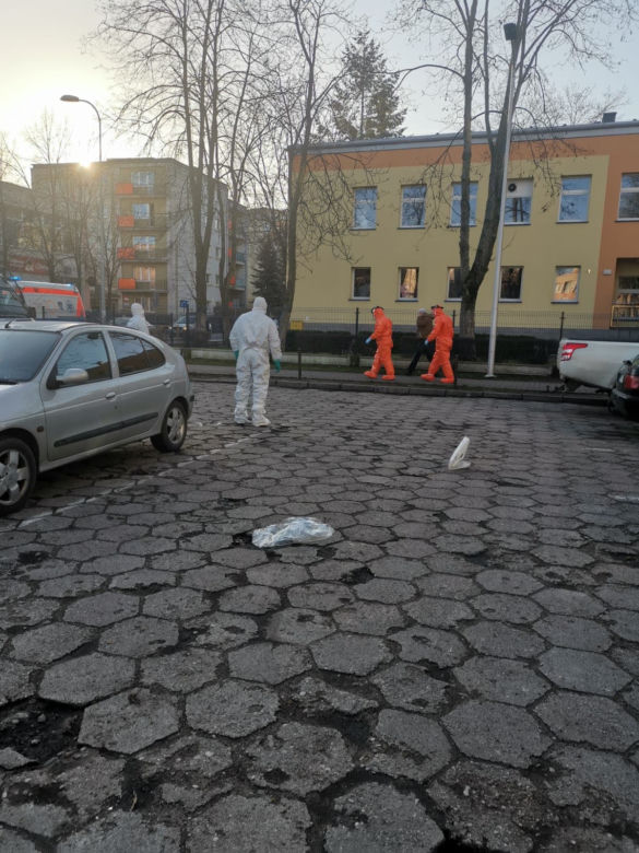 Białystok. Mężczyzna wyszedł ze szpitala. Do akcji wkroczyli policjanci
