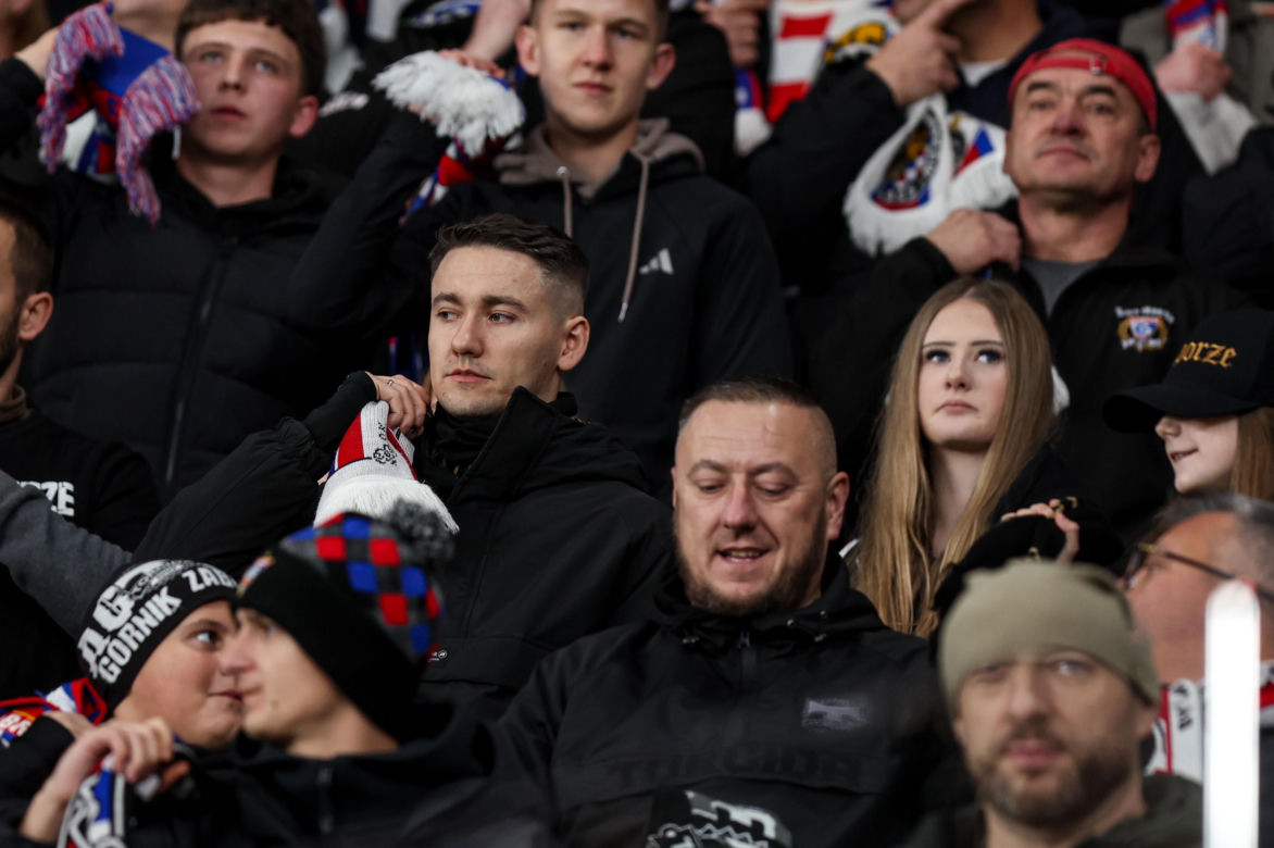 Górnik Zabrze - Legia Warszawa: Zdjęcia kibiców i zawodników z hitu 13. kolejki PKO BP Ekstraklasy