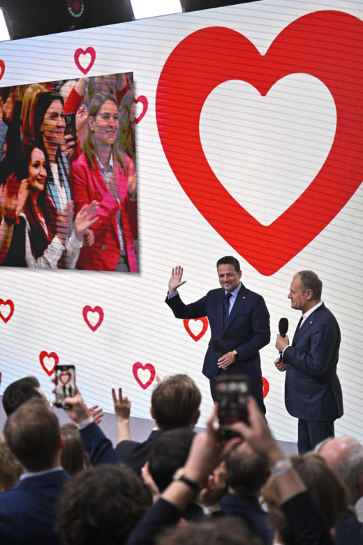 Wieczór wyborczy Koalicji Obywatelskiej
