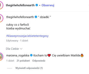 Matylda Damięcka podbija sieć! Jej grafiki o Dniu Dziadka wzruszyły tysiące