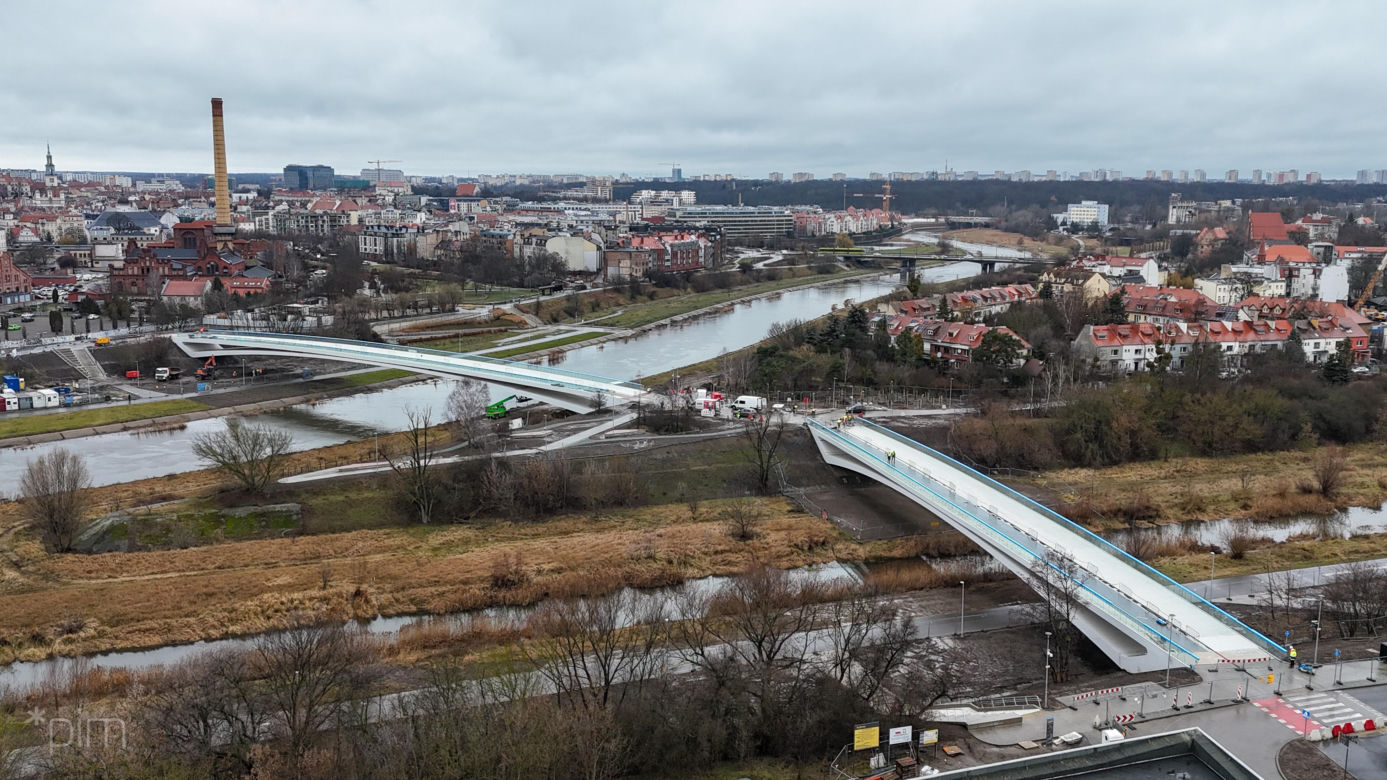 Nowe mosty Berdychowskie w Poznaniu