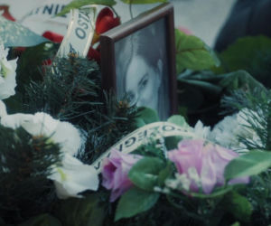 M jak miłość odc. 1908.  grób Franki na cmentarzu w Józefowie