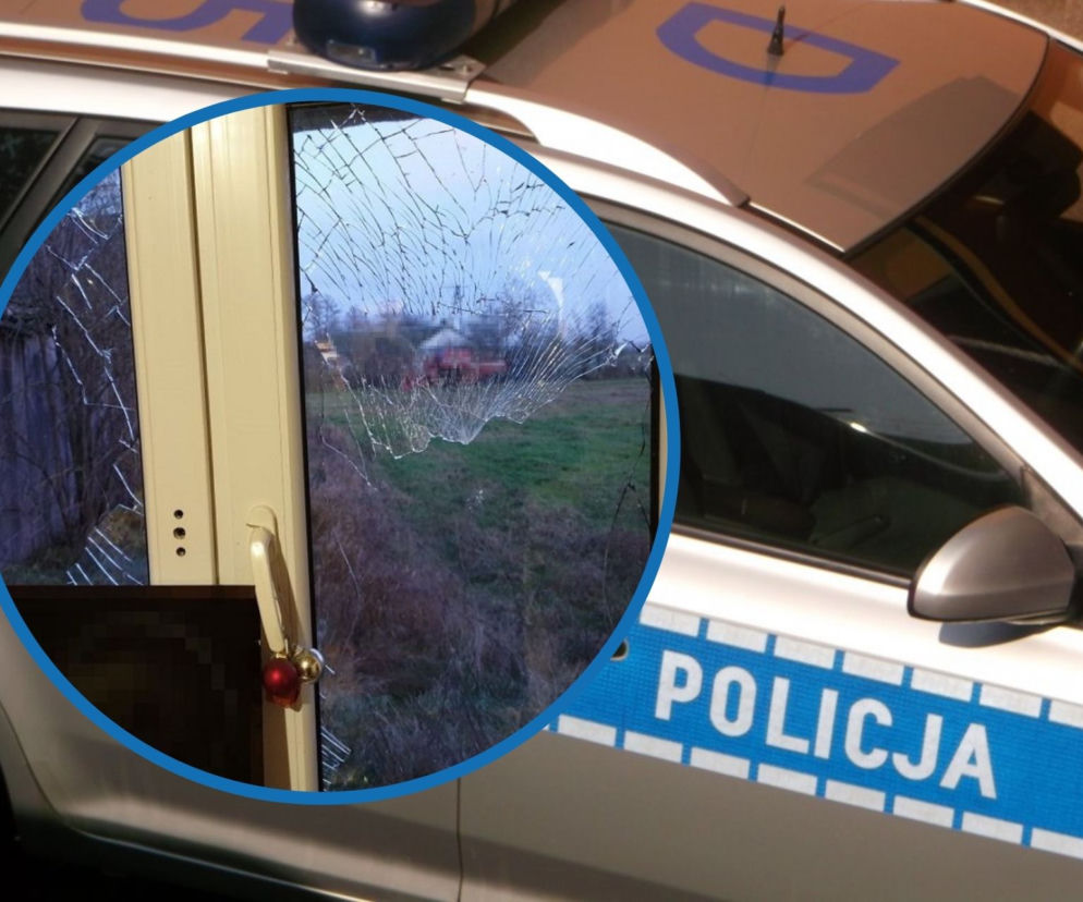 Groził szefowej, że ją ZABIJE. Powybijał okna… GROZA pod Białą Podlaską [ZDJĘCIA]