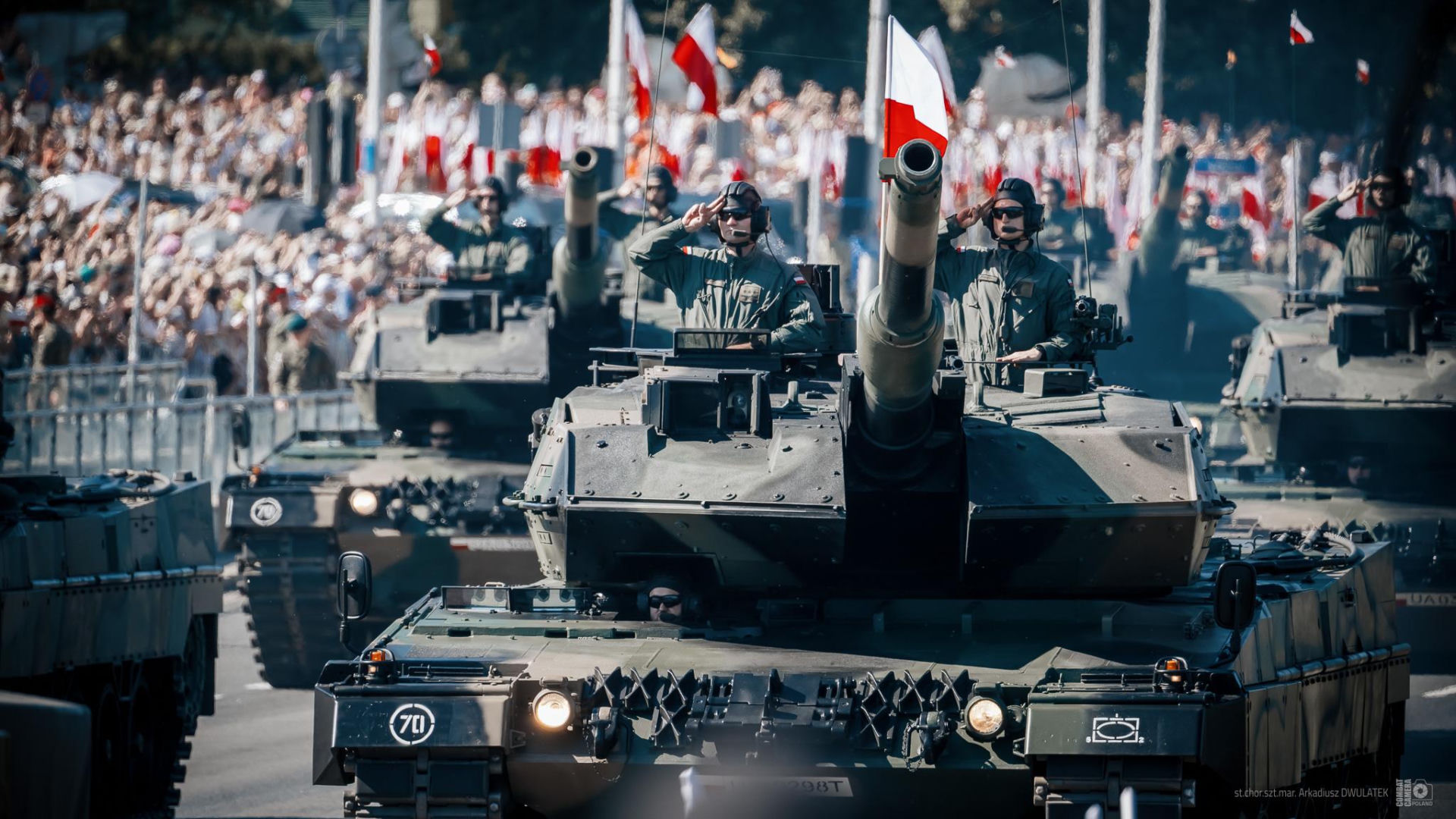 Pancerna pięść na defiladzie 2026. Od Leopardów 2 do K2 i Abramsów