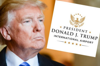 Donald Trump dostał lotnisko swojego imienia! Jego syn ujawnił logo