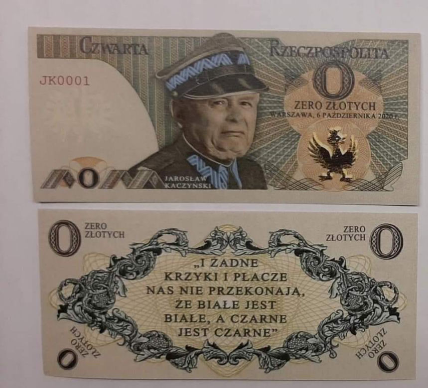 Cały internet żartuje z banknotu z Lechem Kaczyńskim. Jest wysyp memów [ZDJĘCIA] 
