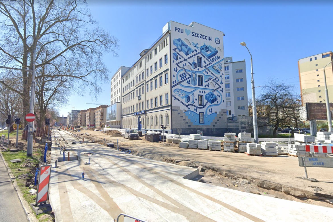 Najnowsze zdjęcia Google Street View w Szczecinie są już nieaktualne. Szczecin już tak nie wygląda!