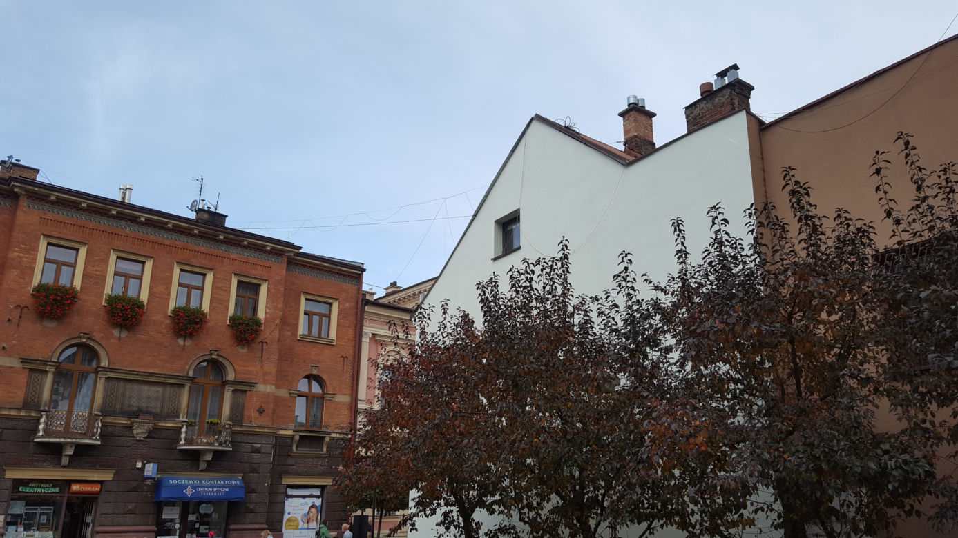 Spacer po najstarszej części Tarnowa
