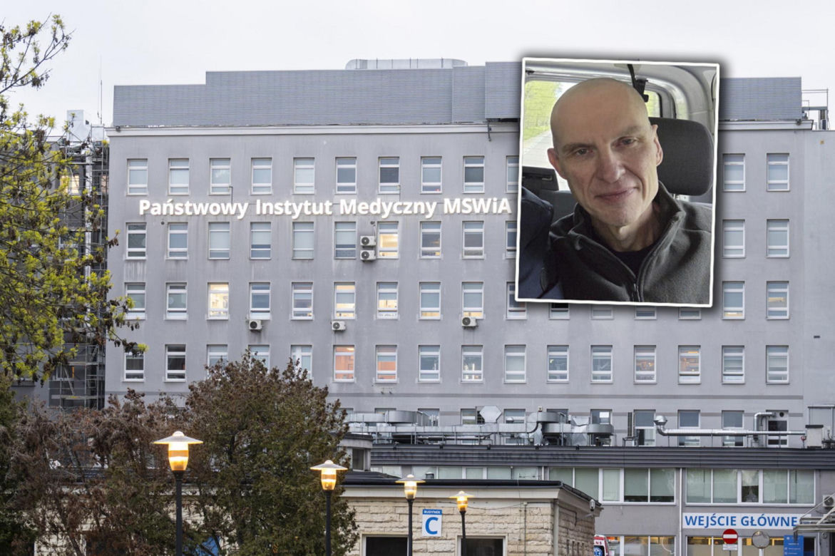 Andrzej Poczobut już w Warszawie. Jest w szpitalu MSWiA na badaniach lekarskich