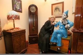 KRYSTYNA SIENKIEWICZ W SWOIM DOMU