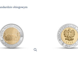 Moneta kolekcjonerska Pałac w Kozłówce