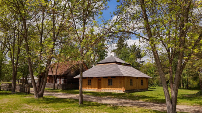 Suchedniów. Drewniany dworek Kałamarzyk