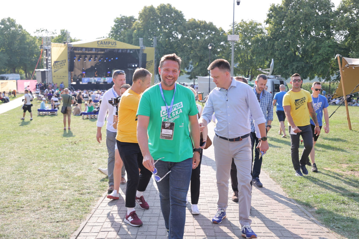 Campus Polska Przyszłości 2022, Rafał Trzaskowski kontra Szymon Hołownia
