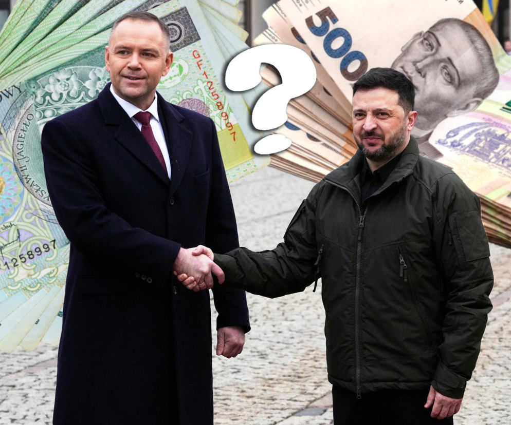 Zełeńskie w Polsce. Który prezydent zarabia więcej?