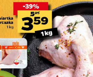 ćwiartka z kurczaka 3,59 zł/kg
