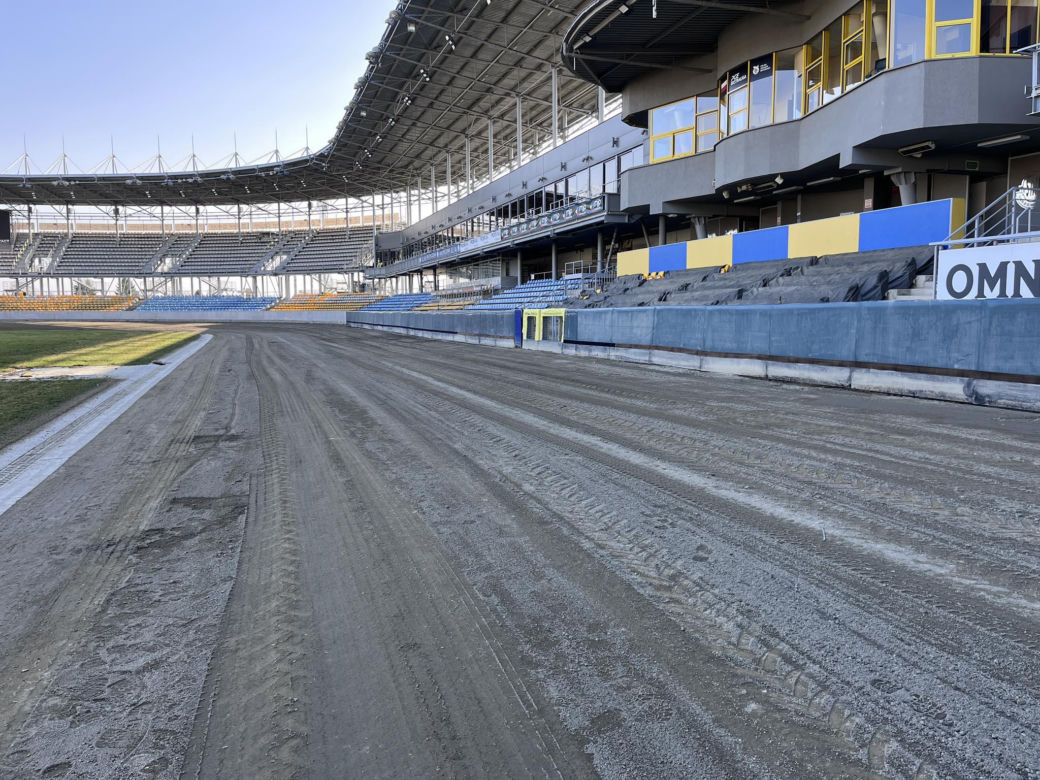 Tak wygląda stadion Stali Gorzów po zimowej przerwie. Kiedy 1. trening?