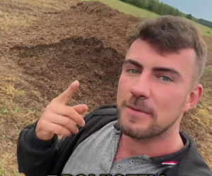 Rolnik influencer opowiedział o dramacie. Ktoś ukradł mu gnój z pola
