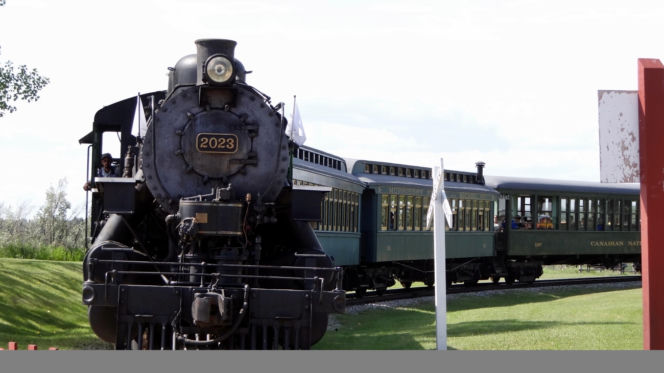 muzeum motoryzacji Heritage Park Historical Village w Calgary