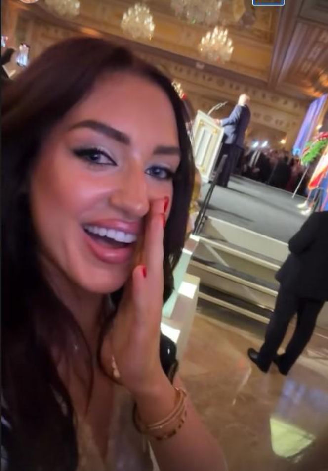 Caroline Derpieński i spotkanie z Trumpem