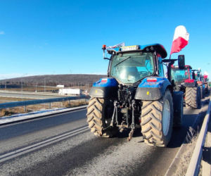 Rolnicy protestują w całej Polsce. Duże utrudnienia także w Łódzkiem