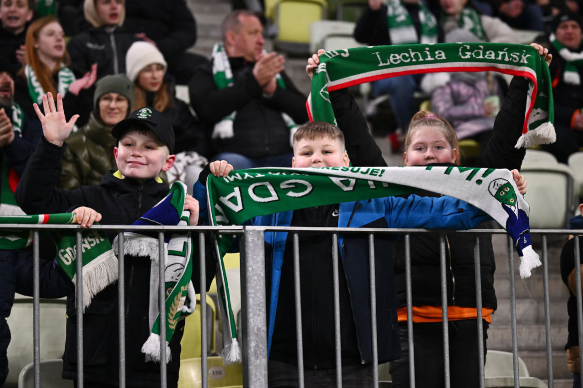 Kibice na meczu Lechia - Śląsk. Zobacz zdjęcia z trybun!