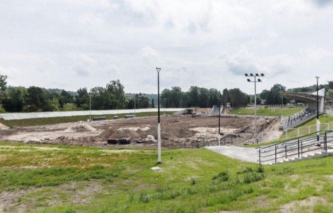 Remont stadionu Granatu w Skarżysku (lipiec 2026)