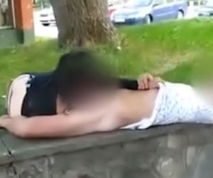 Konin. Para uprawiała SEKS w centrum miasta! Nagranie wyciekło do sieci [ZDJĘCIA]