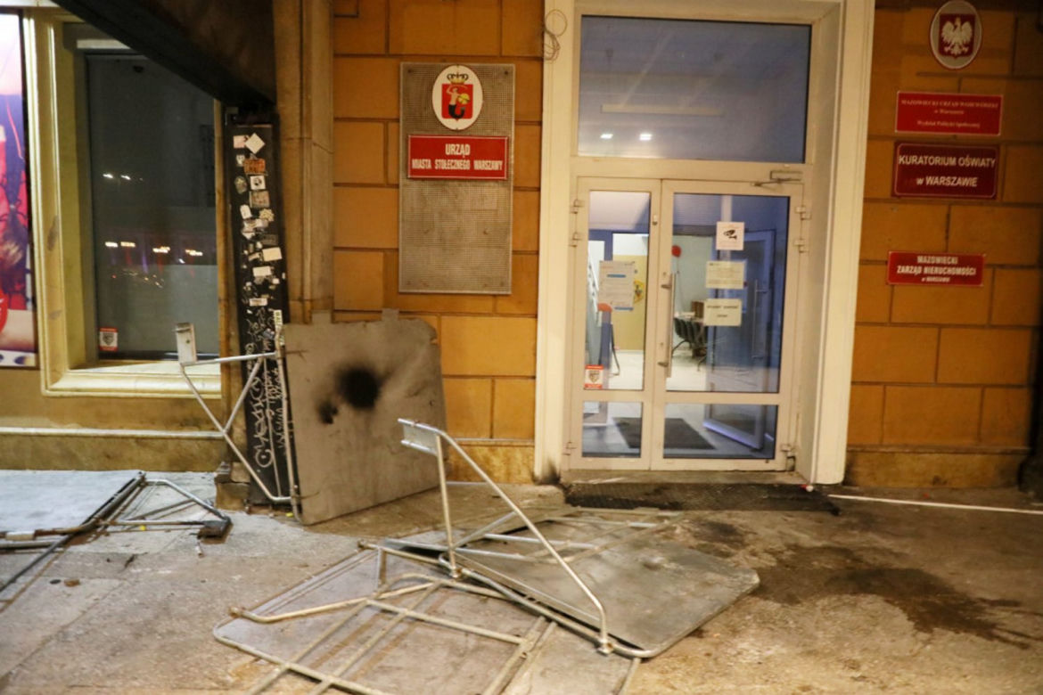 Miasto po Marszu Niepodległości