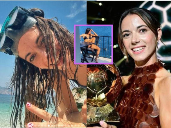 Najlepsza piłkarka świata w skąpym kostiumiku. Świetnie widać przód i tył! Czaruje nie tylko na boisku