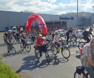 Tłumy rowerzystów ruszyły przez Bydgoszcz! Rajd Galerii Pomorskiej za nami