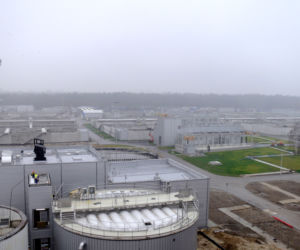 Rozbudowa oczyszczalni ścieków Czajka (listopad 2010)