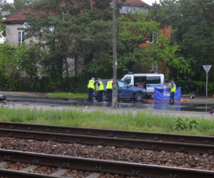 Śmiertelny wypadek z udziałem motocyklisty w Radości