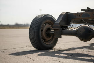 81-latek w Pile z niebezpieczną przyczepą. Co ujawniło nagranie policji?