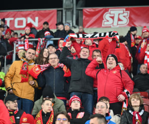 Widzew Łódź - Lech Poznań: Zdjęcia kibiców i zawodników z meczu 24. kolejki PKO BP Ekstraklasy