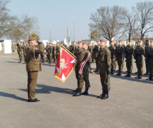 Chorągiew dla Ośrodka WOT