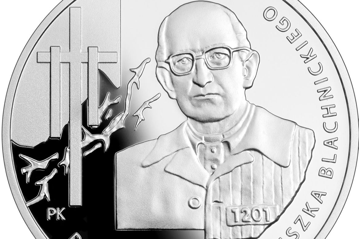 Moneta NBP pamięci ks. Blachnickiego