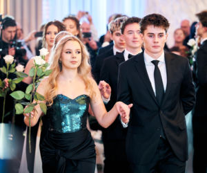 Studniówka siedleckiej Królówki 2026 - walc i polonez